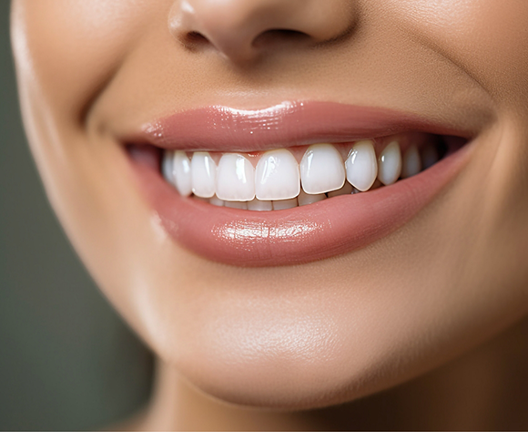 Close up of woman smiling